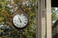 School Clock on the Campus of Illinois State University