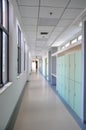 School Corridor Royalty Free Stock Photo