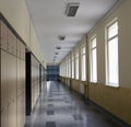School corridor Royalty Free Stock Photo