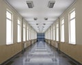 School corridor Royalty Free Stock Photo