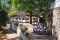The school in Dhowa Raja Maha Viharaya temple, Sri Lanka