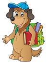 School dog theme image 1 Royalty Free Stock Photo