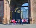 School excursion in the Kazan Kremlin.