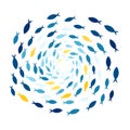 School of fish Royalty Free Stock Photo