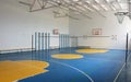 School gym indoor Royalty Free Stock Photo