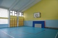School gym indoor Royalty Free Stock Photo