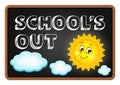 School holidays theme image 1 Royalty Free Stock Photo