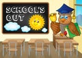 School holidays theme image 4 Royalty Free Stock Photo