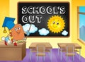 School holidays theme image 6 Royalty Free Stock Photo