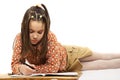 School homework Royalty Free Stock Photo