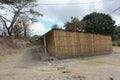 School hut in Venilale, Timor-Leste Royalty Free Stock Photo