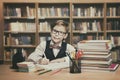 School Kid Education, Student Child Write Book, Little Boy Royalty Free Stock Photo