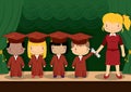 School Kids Graduation