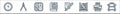 School line icons. linear set. quality vector line set such as bus, printer, abacus, writing, book, calculator, compass