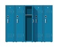 School locker vector door highschool metal gymnasium. Gym lockers box background Royalty Free Stock Photo