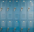 School lockers Royalty Free Stock Photo