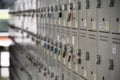 School lockers Royalty Free Stock Photo