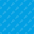 School loupe pattern vector seamless blue