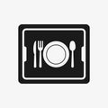 School Lunch tray icon