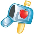 School mailbox icon Royalty Free Stock Photo