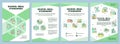 School meal standards brochure template