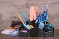 School-office accessories Royalty Free Stock Photo