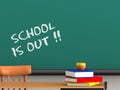 School is out Royalty Free Stock Photo