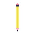 School pencil supply isolated icon design