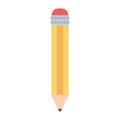 School pencil supply isolated icon design