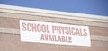 School Physicals for Kindergarten High School Students