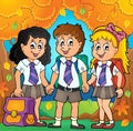 School pupils theme image 6