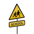 School road sign