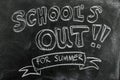 School's out Royalty Free Stock Photo