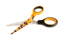 School scissors with tiger pattern