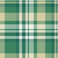 School seamless tartan fabric, spring plaid vector texture. Veil check textile background pattern in mint and light colors Royalty Free Stock Photo