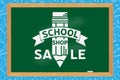 School shop design. Royalty Free Stock Photo