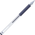 School stationery vector element blue ballpoint pen