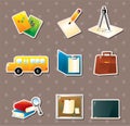 School stickers Royalty Free Stock Photo