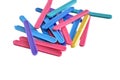 School sticks for first grade. Royalty Free Stock Photo