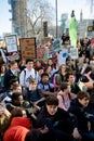 School Strike for Climate Change Royalty Free Stock Photo