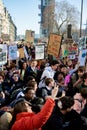 School Strike for Climate Change Royalty Free Stock Photo