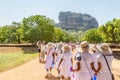 Sigiriya mountain in Sri Lanka