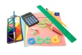School stuff Royalty Free Stock Photo