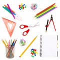 School supplies Royalty Free Stock Photo