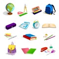 School supplies set Royalty Free Stock Photo