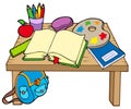 School table 2 Royalty Free Stock Photo