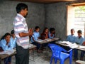 School in Tallo Chipla - Annapurna circuit - Nepal
