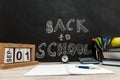School theme. Back to school concept. Beginning of education Royalty Free Stock Photo
