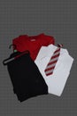 School uniform ready for the new term