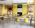 School or university clasroom interior